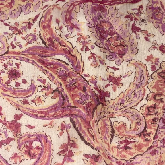 Bob Mackie Studio 💯 % Silk Blouse w/Embroidery Size: 14 Womens - Picture 6 of 15